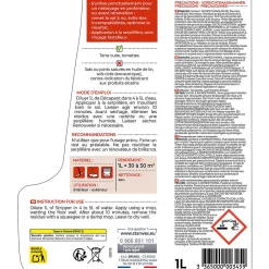 Décapant avant protection tomettes et terres cuites 1L>Starwax