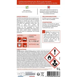Starwax Décapant cire tomettes et terres cuites 1L* Nettoyant Et Entretien Pour Sol
