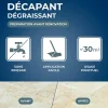 Starwax Décapant sans rinçage marbre et pierres naturelles 1L* Nettoyant Et Entretien Pour Sol