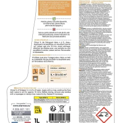 Starwax Décapant sans rinçage marbre et pierres naturelles 1L* Nettoyant Et Entretien Pour Sol