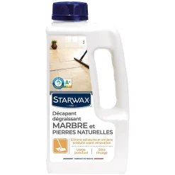 Starwax Décapant sans rinçage marbre et pierres naturelles 1L* Nettoyant Et Entretien Pour Sol
