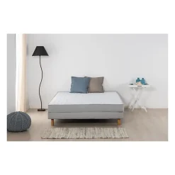 Deko Dream AIRFLEX Ensemble Matelas 140x190 cm + Sommier - Mousse - AIRFLEX* Ensemble Sommier Et Matelas
