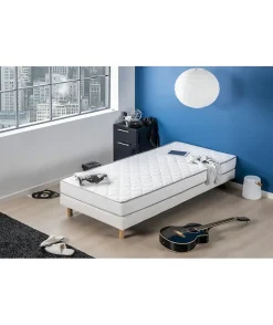 Deko Dream Matelas mousse Kiva 90 x 190 cm - Confort ferme - 16 cm* Matelas
