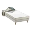 Deko Dream DEKODREAM Matelas mousse 90 x 190 cm - Confort ferme - Epaisseur 12 cm - KIETOA* Matelas