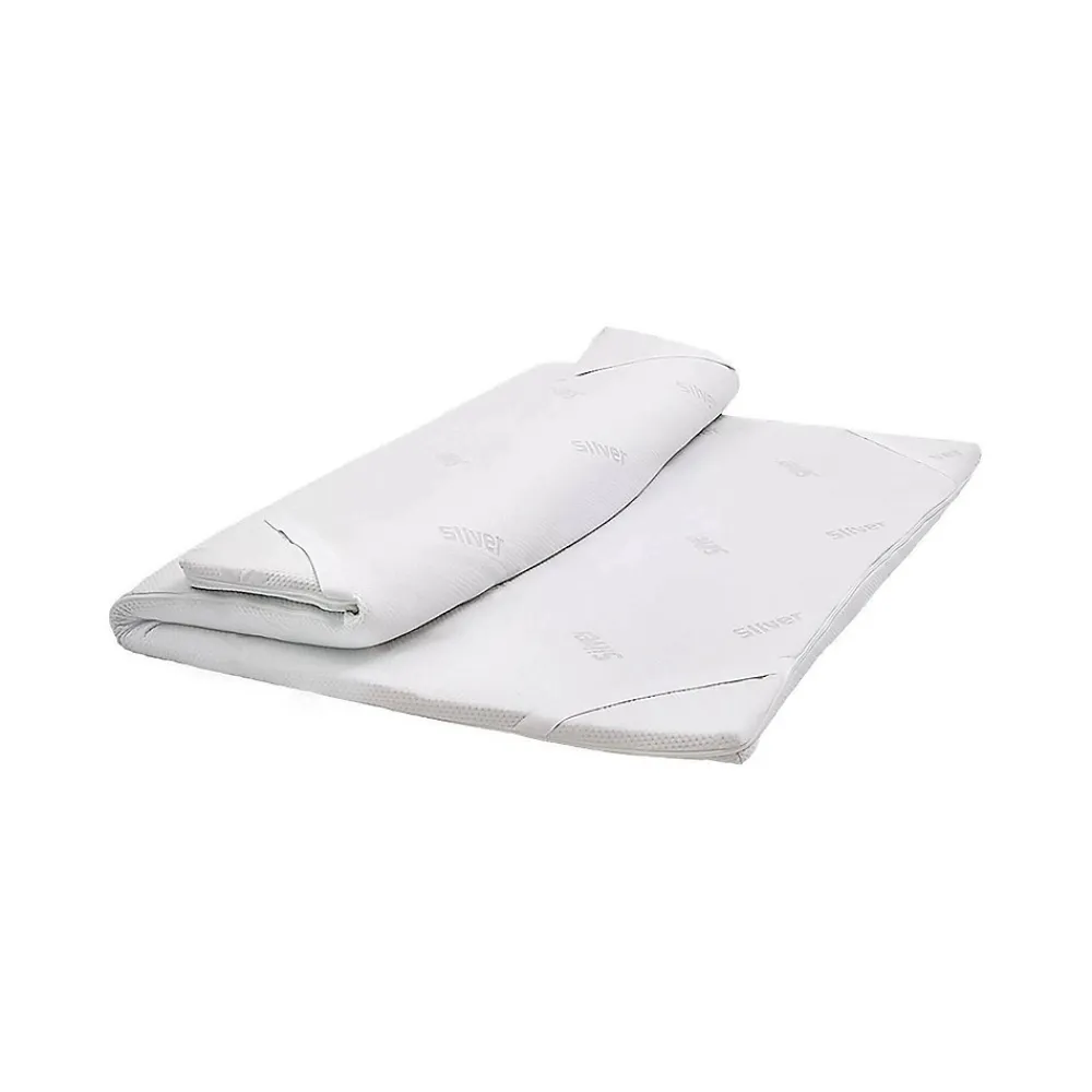 Demolo surmatelas double, Surmatelas pour améliorer la posture, Surmatelas en mousse à mémoire de forme, 160x200xh5 cm>Talamo Italia