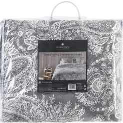 Dessus de lit 260 x 240 cm + 2 Taies 60 x 60 cm 