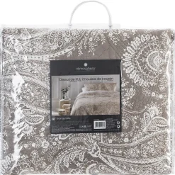 Dessus de lit 260 x 240 cm + 2 Taies 60 x 60 cm 