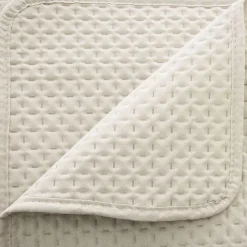 Atmosphera Créateur D'Intérieur Dessus de lit Dolce beige lin 260x240cm - Atmosphera* Boutis, Couvre-Lit, Édredon