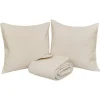 Dessus de lit Lilou ivoire 260x240cm - Atmosphera>Atmosphera Créateur D'Intérieur Sale