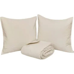 Dessus de lit Lilou ivoire 260x240cm - Atmosphera>Atmosphera Créateur D'Intérieur Sale