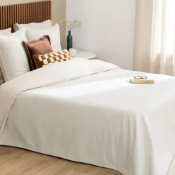 Dessus de lit Lilou ivoire 260x240cm - Atmosphera><noscript><img width=