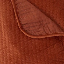 Dessus de lit Lilou terracotta 260x240cm - Atmosphera><noscript><img width=