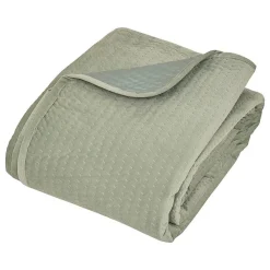 Dessus de lit Lilou vert céladon 260x240cm - Atmosphera><noscript><img width=