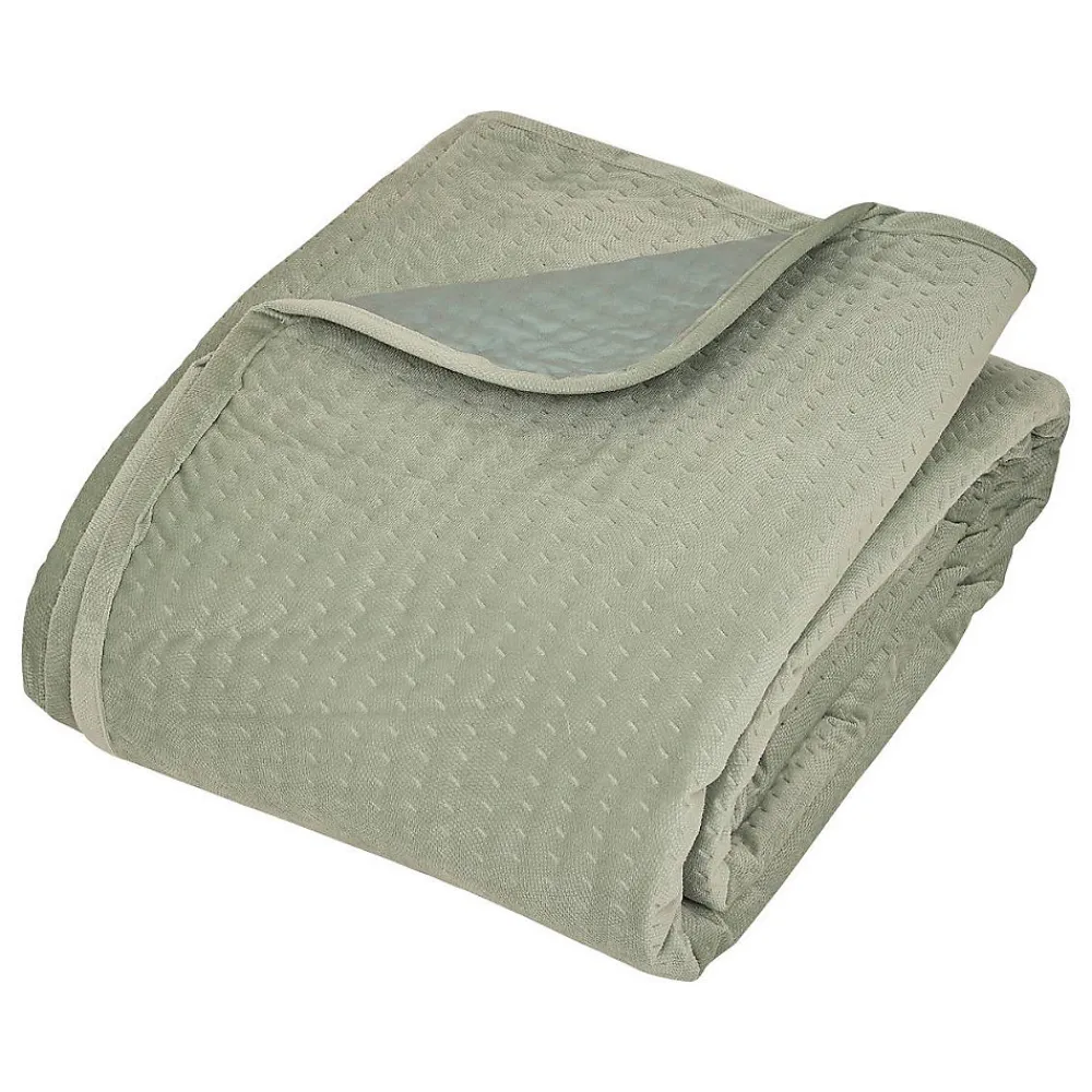 Dessus de lit Lilou vert céladon 260x240cm - Atmosphera>Atmosphera Créateur D'Intérieur Hot