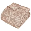 Dessus de lit Nuvia terracotta 260x240cm - Atmosphera>Atmosphera Créateur D'Intérieur Online