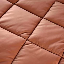 Linnea Dessus de lit polyester microfibre 240x220 cm LAZY orange ocre* Boutis, Couvre-Lit, Édredon