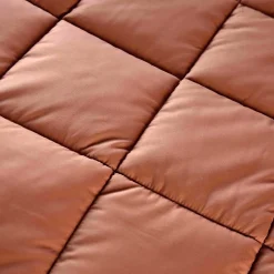 Dessus de lit polyester microfibre 260x240 cm LAZY orange ocre><noscript><img width=