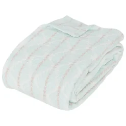Dessus de lit Wild jacquard bleu clair 240x260cm - Atmosphera>Atmosphera Créateur D'Intérieur New