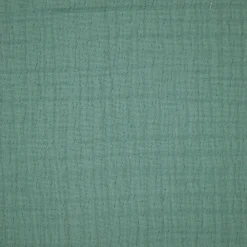 Dessus de lit 230x250 cm BREHAT 100% gaze de coton vert lichen><noscript><img width=