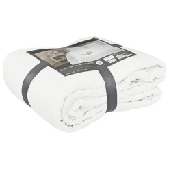 Dessus de lit 240x260 Kalia ivoire + 2 taies><noscript><img width=