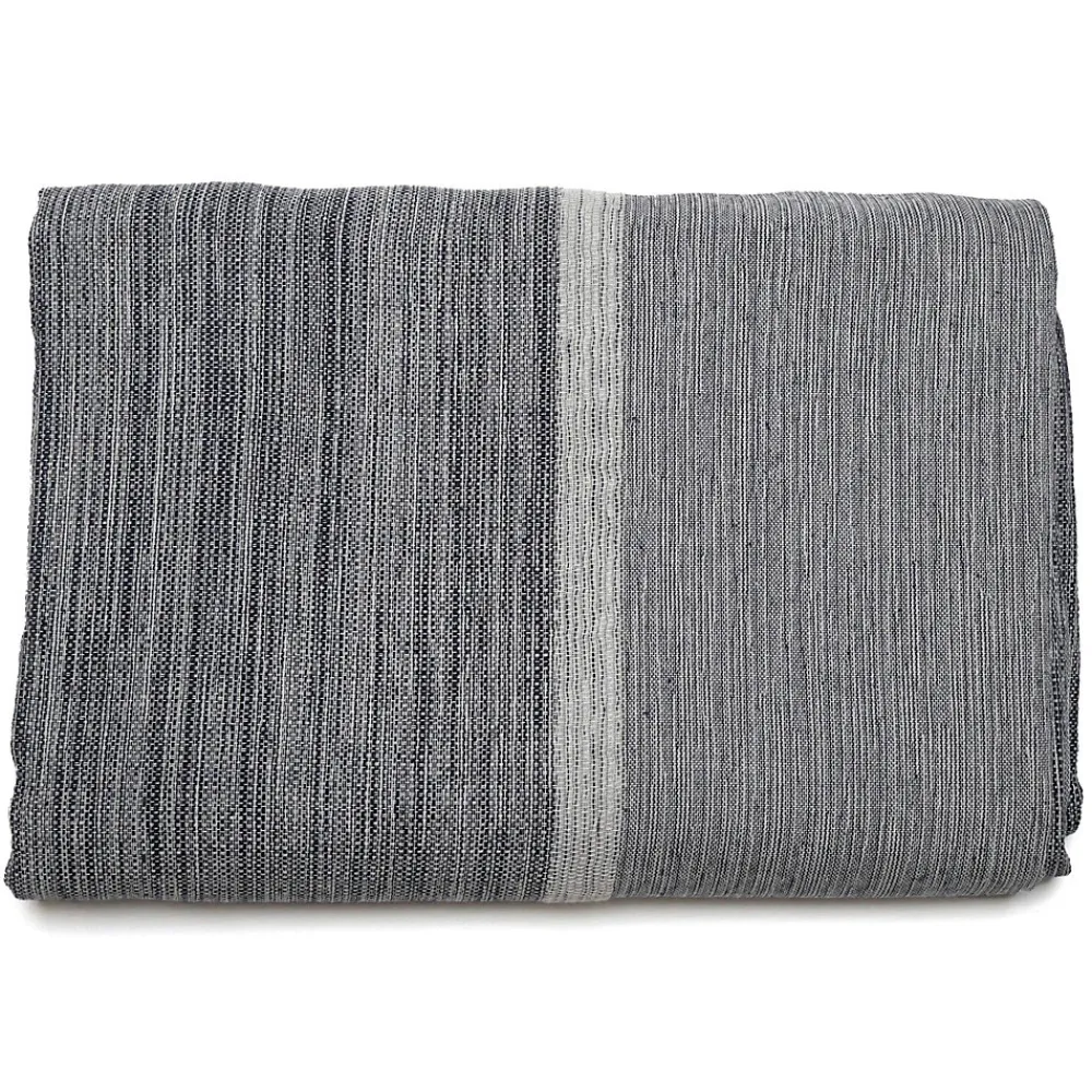 Linnea Dessus de lit ZAGORA pur coton 250 g/m² 180x240 cm noir granit* Boutis, Couvre-Lit, Édredon