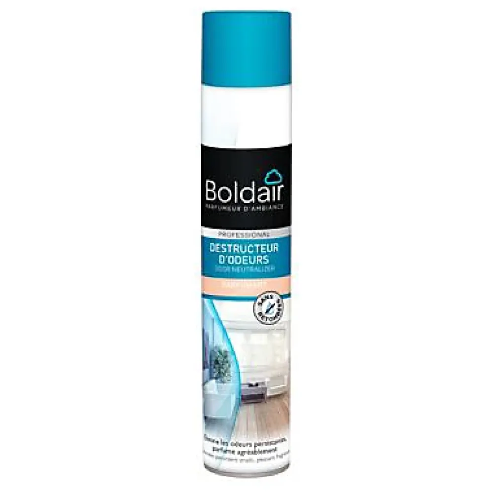 Boldair Destructeur d'odeurs fleurs boisées 500ml* Désodorisant Et Parfum D'Ambiance