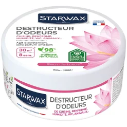 Starwax Destructeur d'odeurs fleurs de lotus 300g* Désodorisant Et Parfum D'Ambiance