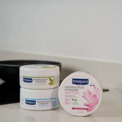 Starwax Destructeur d'odeurs fleurs de lotus 300g* Désodorisant Et Parfum D'Ambiance