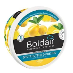 Destructeur d'odeurs gel citron 300g>Boldair