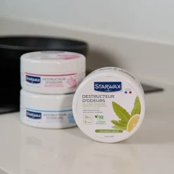 Starwax Destructeur d'odeurs verveine citronnée 300g* Désodorisant Et Parfum D'Ambiance