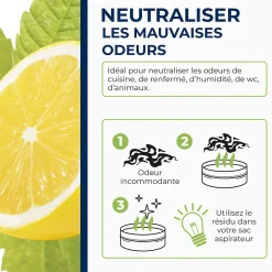 Starwax Destructeur d'odeurs verveine citronnée 300g* Désodorisant Et Parfum D'Ambiance