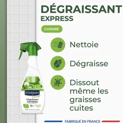 Starwax Dégraissant express Soluvert 0,5 L* Nettoyant Pour Cuisine