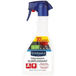 Starwax Dégraissant surpuissant 500ml + 20% gratuit* Nettoyant Pour Cuisine