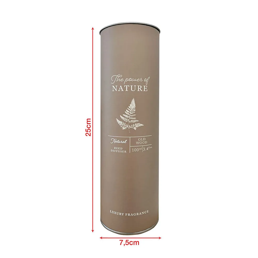 Diffuseur de Parfum avec 6 Bâtonnets d'Essence en Bois Vieilli Idées Cadeaux>Mobili Rebecca Outlet