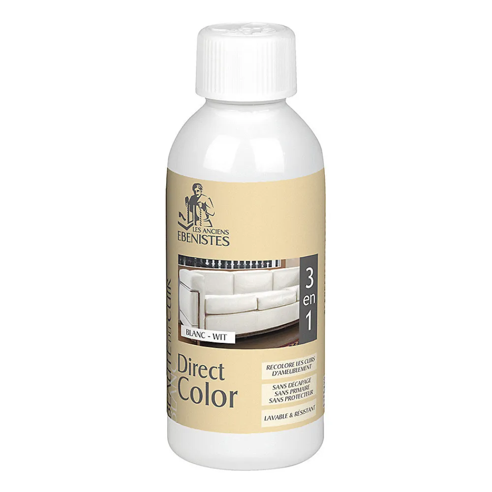 Les Anciens Ebenistes DIRECT COLOR - Recolore le cuir - 250ML BLANC - Les anciens ébénistes* Entretien Du Textile