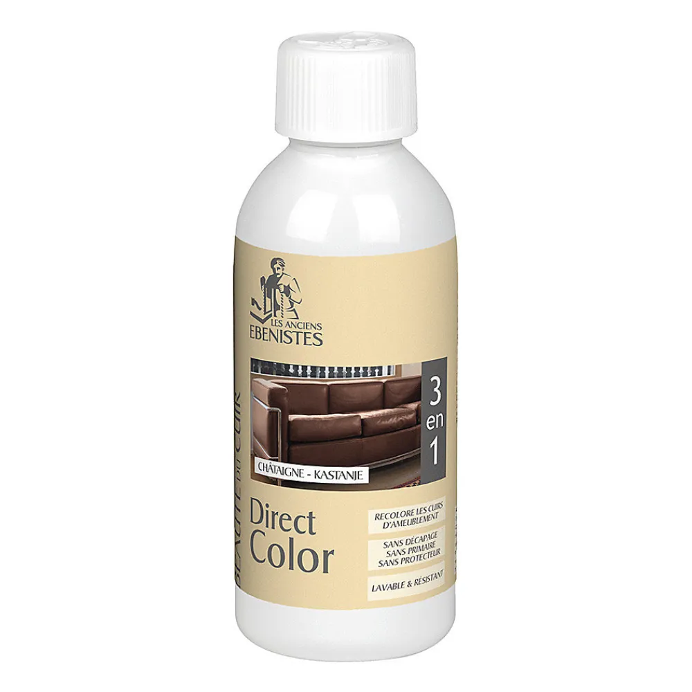 DIRECT COLOR - Recolore le cuir - 250ML CHATAÎGNE - Les anciens ébénistes>Les Anciens Ebenistes Clearance