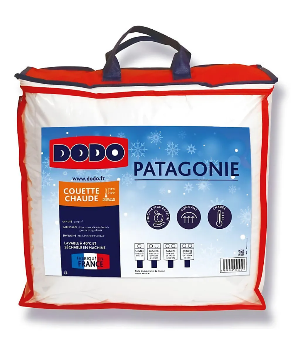 Couette chaude Patagonie blanc - 140x200 cm>Dodo Sale