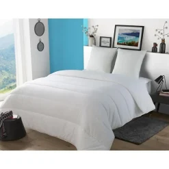 Couette chaude Patagonie blanc - 240x260 cm><noscript><img width=