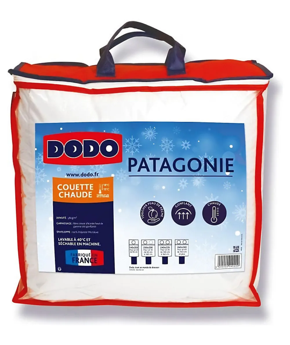 Dodo Couette chaude Patagonie blanc - 200x200 cm* Couette