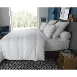 Couette légere Country - 200 x 200 cm - Blanc><noscript><img width=