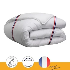 Dodo Couette tempérée Country - 240 x 260 cm - Blanc* Couette