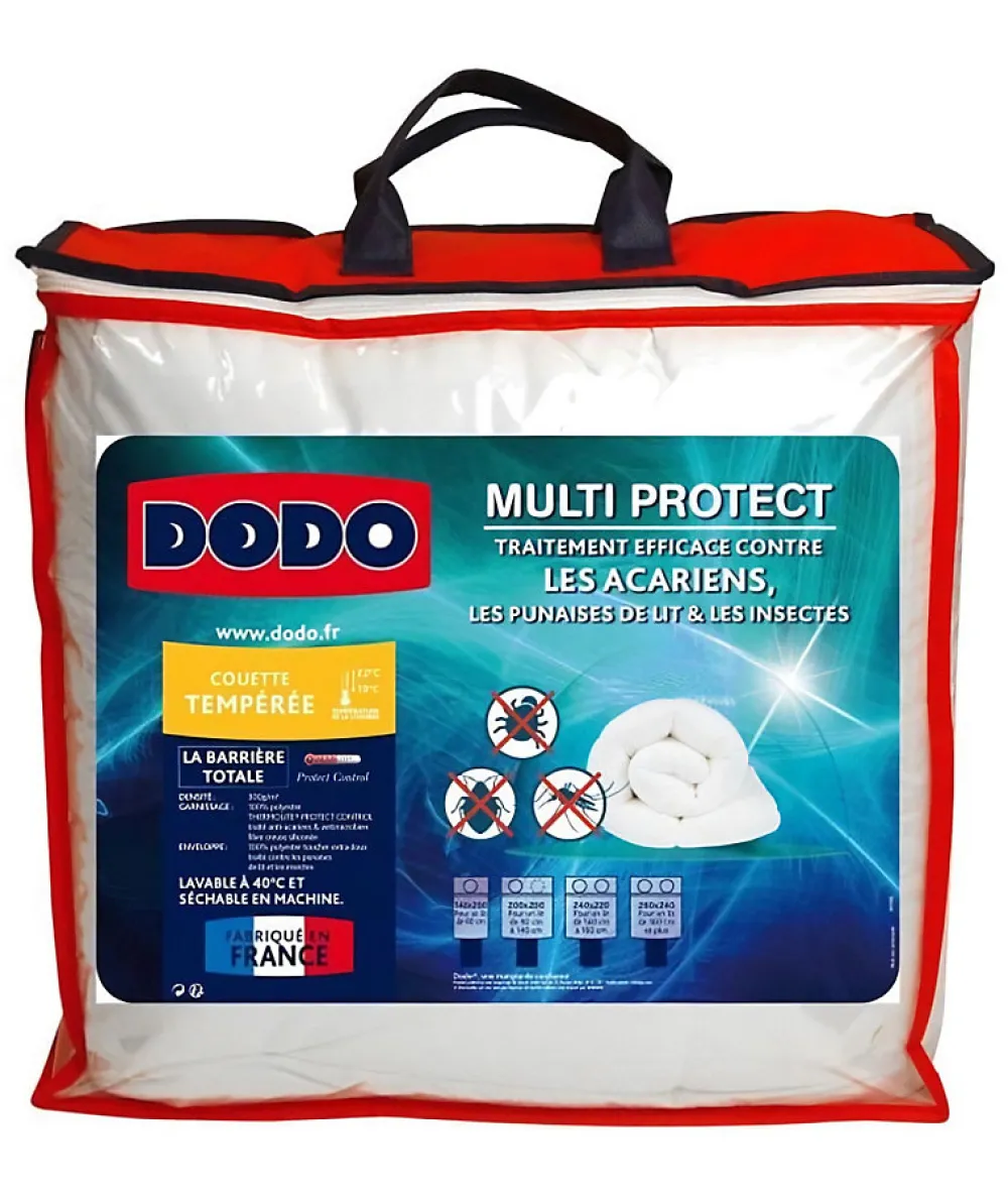 Couette tempérée MULTIPROTECT - 200 x 200 cm>Dodo