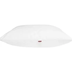 Oreiller Duvet Oie MORZINE Anti-Acariens 65x65cm blanc><noscript><img width=