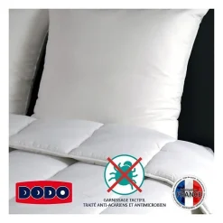 Oreiller Percale Anti-Acariens PALACE - 65 x 65 cm>Dodo New