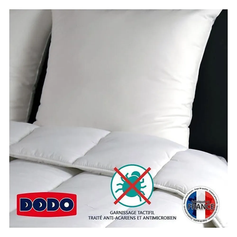 Oreiller Percale Anti-Acariens PALACE - 65 x 65 cm>Dodo New