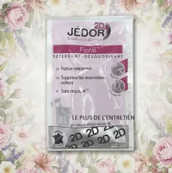 Le Plus De L'Entretien Dosettes 2D détergent nettoyant désodorisant - Jédor - Parfum Floral (100 dosettes)* Nettoyant Pour Salle De Bains