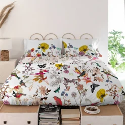 Drap Birds of paradise 100% Coton><noscript><img width=
