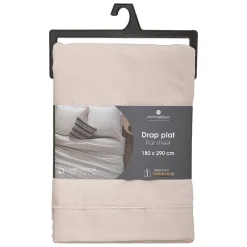 Drap en coton - lin - 180x290 cm - Atmosphera><noscript><img width=
