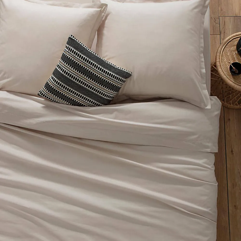 Atmosphera Créateur D'Intérieur Drap en coton - lin 240x290 cm - Atmosphera* Drap Plat