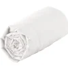 Drap housse 100 % coton 57 fils (180x200 cm - Blanc)>Tradilinge Sale